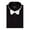 Black, variant on Mens Wing Tip Collar Tuxedo Shirt, Regular Fit, Formal Dress Shirt with Bow Tie