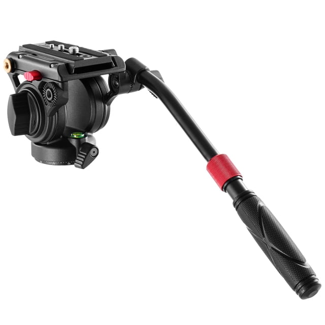 Trípode con cabezal fluido Neewer GM001, carga máxima de 6 kg para cámaras réflex digitales