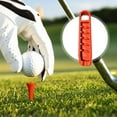 thumbnail image 2 of Golfs Tees Height Gauge Elevator Training Tool Precisions Height Setter Plastic Adjustments Tees Height Positioner, 2 of 8