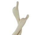 thumbnail image 4 of 17", 14"H Beige Ceramic Intertwined Swan Sculpture, by DecMode (2 Count), 4 of 9