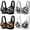 Black 1PCS & Light Gray 1PCS & Khaki 1PCS & Dark Gray 1PCS, variant on 2 Pack Wireless Bras for Women Leopard Print No Underwire Supportive Push Up Sports Jelly Bras Comfort Full Coverage Plus Size Bra Bras for Women