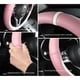 thumbnail image 4 of pstuiky Funda para volante de coche con diamantes de cuero general antideslizante moderna y bonita., 4 of 7