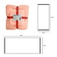 thumbnail image 3 of Coral Velvet Bath Towels Set 4-piece Absorbent Face Body Towels Soft Quick-dry Bathroom Towel Set for Adults Spa Home Uso, Ukhbmc, 3 of 8