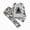 H122-Grey, variant on TOWED22 Family Pajamas Matching Sets Halloween Print Sleepwear for Adults and Kids Holiday PJS Set,L