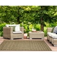 thumbnail image 4 of Liora Manne Carmel Pyramid Area Rug Chili Indoor Outdoor 5x8 Weather Resistant, 4 of 5