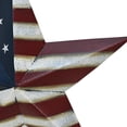 thumbnail image 5 of Metal Barn Stars Garden Stake Hanging Star Ornament American Flag Yard Sign USA Lawn Decoration Indoor Outdoor Patriotic Decor for July 4th Independence Day Memorial Day Party (12"-A), 5 of 6