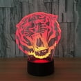 thumbnail image 4 of ATTOE Abstractive 3D Optical Illusion Monster Truck Colorful Lighting Effect Touch Switch USB Powered LED Decoration Night Light Desk Lamp, 4 of 5