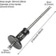 thumbnail image 2 of KAIYANG Calibre para marcar madera, calibre de mortaja de 0 a 120 mm, herramienta para trabajar la madera con llave T15, cuchillo de inserción, 2 of 5