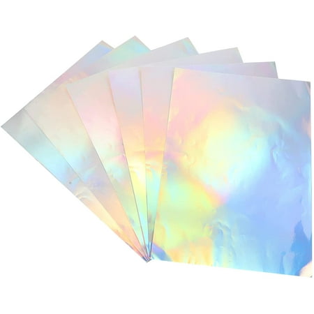 Holographic Printable Vinyl Sticker Paper Rainbow Vinyl Sticker Paper ...