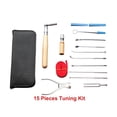 thumbnail image 3 of 15-Piece Piano Tuning and Repair Tool Set - Comprehensive Kit with Wrenches, Pliers, Tuning Forks, and Sound Stoppers for Complete Instrument Maintenance, 3 of 6