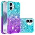 thumbnail image 1 of Funda para iPhone 16 Plus Transparente con Brillos Carcasa Protectora Antigolpes con Glitter Brillante, 1 of 5