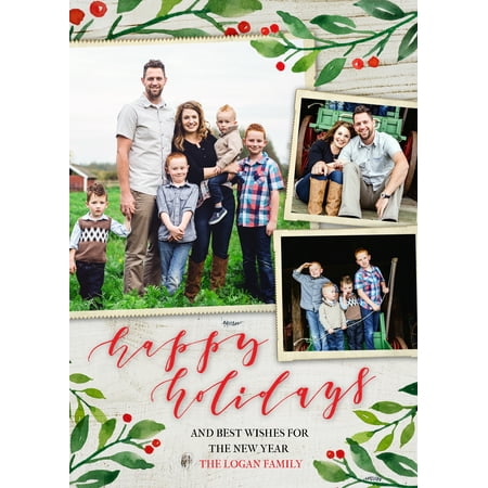 Folded Photo Greeting Card