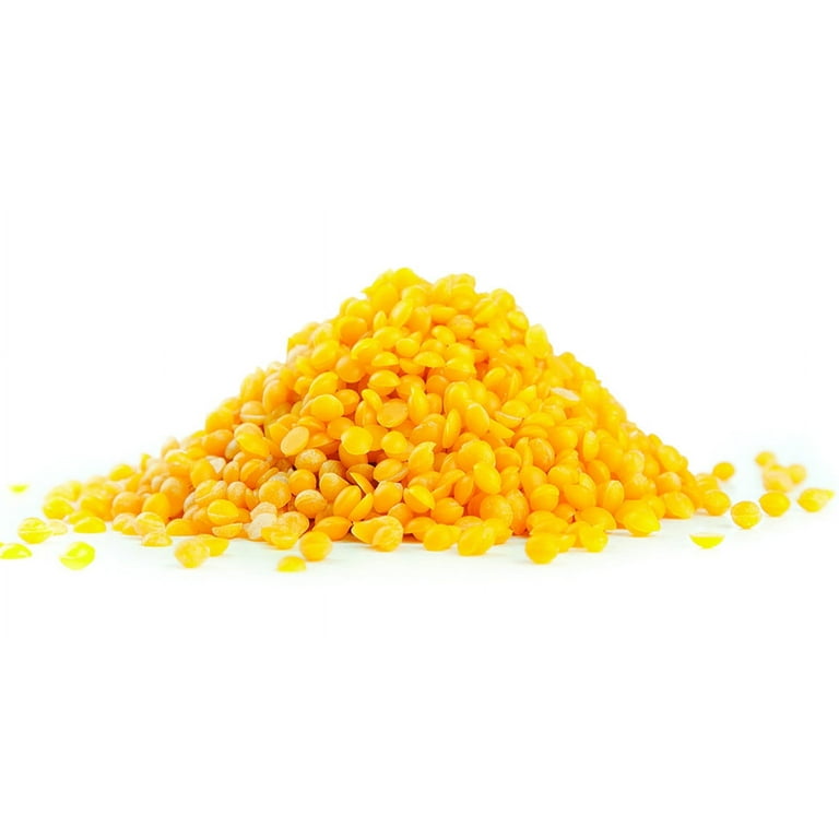 Bulk Yellow Beeswax Pellets Pure & Local USA or Wicks 