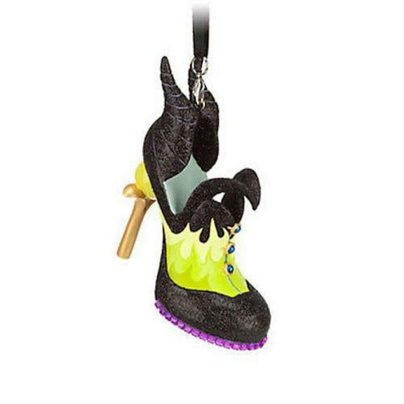 disney sleeping beauty villain maleficent shoe ornament new with tag