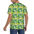 thumbnail image 2 of KLL Cartoon Koala Bear and Leaf for Men's Baseball Shirts,Short Sleeve Casual Shirts Button Down Shirt for Men Beach Summer Wedding Shirt-Medium, 2 of 7
