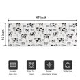 thumbnail image 5 of White Cow Milk Cow Pattern Door Rugs,Washable Non Slip Door Mats Indoor,Decorative Door Mats,Entry Mat Indoor for Entrance,Bedroom,Kitchen,Bathroom,16"x47", 5 of 6