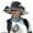b-Black, variant on Wijhcboe 2025 Womens Summer Dress Hat Hair Visor for Women Wide Leaf Flower Bridal Birding Hats for Women Shower Hat Sun Hats Hike Hat Beach Hat Jungle Hat Women Leek Hat