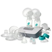 Evenflo Advanced Double Electric Hospital-Strength Breast Pump with 3 Flange Sizes