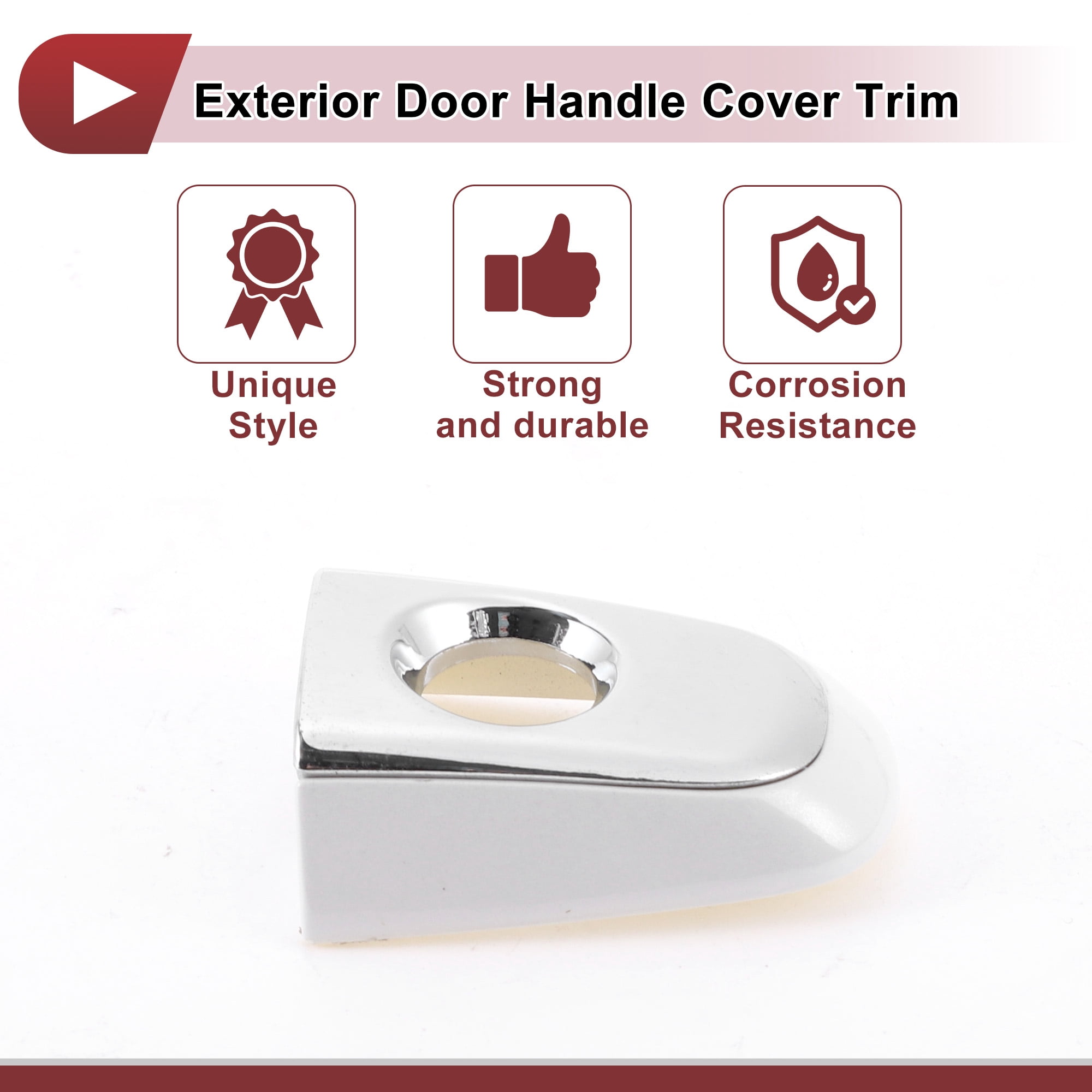 Unique Bargains Front Left Exterior Door Handle Cover for Toyota Camry