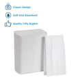 thumbnail image 3 of Marathon Tall Fold Dispenser Napkins, 1-Ply, 7" x 13 1/2", White (4500 ct.), 3 of 5