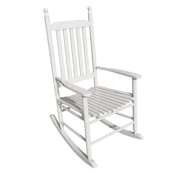 EBQOSK Children's rocking chair- Indoor or Outdoor -Suitable for kids-Durable White