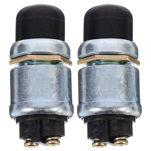 GOOHOCHY 2pcs Premium Modify Botton Botones de arranque de automóvil botones a prueba de agua