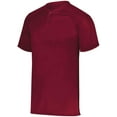 thumbnail image 2 of Augusta sportswear Men's Attain Wicking Two Button Baseball Jersey, 2 of 2