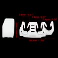 thumbnail image 2 of 20pcs 39.3x16.8mm Plastic 3 Way Car Auto Petrol Line Hose Clip for Volkswagen, 2 of 6