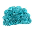 thumbnail image 1 of Gorros de natación, gorro de natación, cómodos, elásticos, modernos y reutilizables. Azul, 1 of 9
