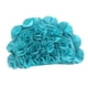 thumbnail image 1 of Gorros de natación reutilizables y cómodos, gorros de natación, gorros de baño elásticos, pétalos de flores Azul, 1 of 9