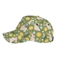 thumbnail image 4 of Yiaed Happy Easter Print Cap Adjustable Size for Running Workouts and Outdoor Activities All Seasons, 4 of 8