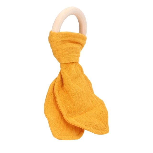 Juguetes de madera para mordedor de bebé, mordedor de anillo de madera para bebé, anillo de mordedura de madera para bebé, juguetes para la dentición del bebé, uso conveniente