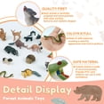 thumbnail image 3 of Figuras de juguete SCAHOW Forest Animals, 18 unidades, para niños de 3 a 12 años, 3 of 6