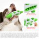 thumbnail image 5 of Cepillo de dientes para perros, juguete para masticar, duradero, interactivo, dispensador de golosinas chirriantes, juguetes para masticar agresivos (verde, cocodrilo), 5 of 5