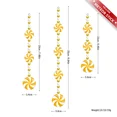 thumbnail image 3 of 6pcs Christmas Candy Cane Lollipop Meteor Stick icicles Pendants Xmas Tree Hanging peppermint swirls Home Decor New Year Navidad, 3 of 5