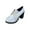 White, variant on Xfvqtps Ladys Oxford Shoes Chunky Heel Flatform Wingtips Toe Lace up Patent Leather Fashion Retro Elegant Classic Leather Brogues Shoes Strappy Chunky Heel High Heels Solid Pump Shoes White