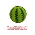 thumbnail image 1 of Juguete para masticar, dentición para perros, dispensación de alimentos, rompecabezas, que juegan para perros y grandes - Green_7cm Verde_7cm Yinane Cachorro Masticando Pelota Interactiva, 1 of 8