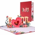 thumbnail image 1 of Advancent Tarjetas compactas y ligeras del día de San Valentín para todos Tarjetas de papel de regalo para el día de la madre Kits de decoración para fiestas, 1 of 6