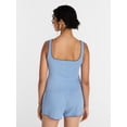 thumbnail image 4 of Joyspun Women's Pointelle Tank Top and Shorts Pajama Set, 2-Piece, Sizes XS-3X, 4 of 6
