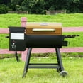 thumbnail image 3 of KingChii 456 SQ.in. Wood Pellet Grill & Smoker with UPDATED Control Panel PID 3.0 Automatic Temperature Control, Bronze, 3 of 13