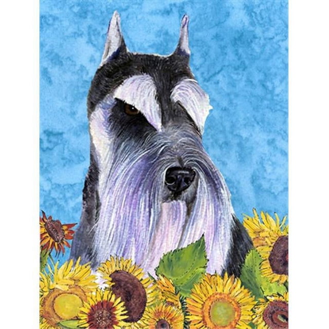 Carolines Treasures SS4110GF 11 x 15 In. Schnauzer Flag- Garden Size