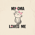 thumbnail image 4 of Inktastic My Oma Loves Me Girl Cat Girls Baby T-Shirt, 4 of 5