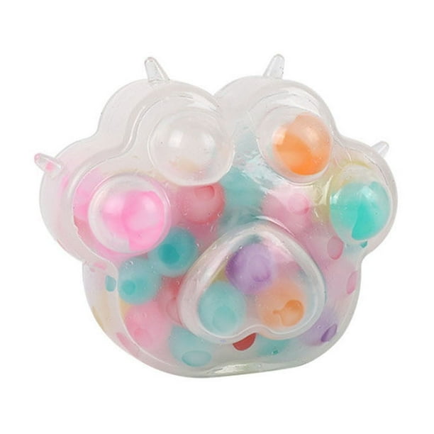Juguetes para piscina, juguetes para bebés y niños pequeños. Juguete antiestrés con forma de patita súper tierna para apretar. Material de goma suave. Lindo y fácil de usar para aliviar el estrés.