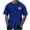 mens shirts-Blue, variant on Homenesgenics Mens Shirts Men Tops T Shirts for Man Summer Fashion Casual Men's Round Neck Printed T-Shirt Top Black XXXXL