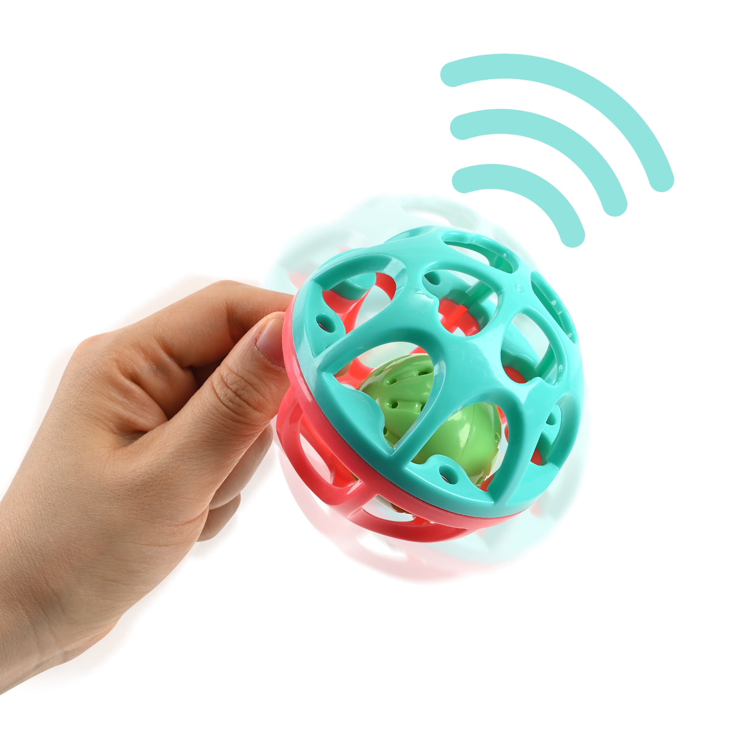 Spark Create Imagine Rattle Ball, Plastic, Unisex
