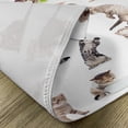 thumbnail image 4 of Ambesonne Cat Place Mats Set of 4, Funny Playful Cats Image, Standard Size, Brown Black White, 4 of 5