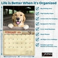 thumbnail image 5 of 2026 Yellow Labrador Dog Wall Calendar 16-Month X-Large Size 14x22, Monthly Calendar for Home or Office, by The KING Company-Monster Calendars, 5 of 7