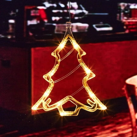 

Hanging Lamp Home Decoration With Lighted LED Sucker Lights For Christmas Tree Fireplace Window Indoor And Outdoor Decoration