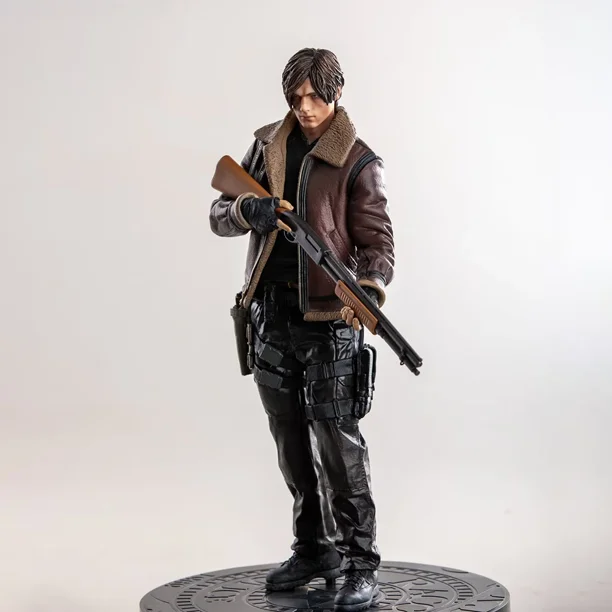 33cm Resident Evil Leon S. Kennedy Gk Pvc Action Figure Biohazard