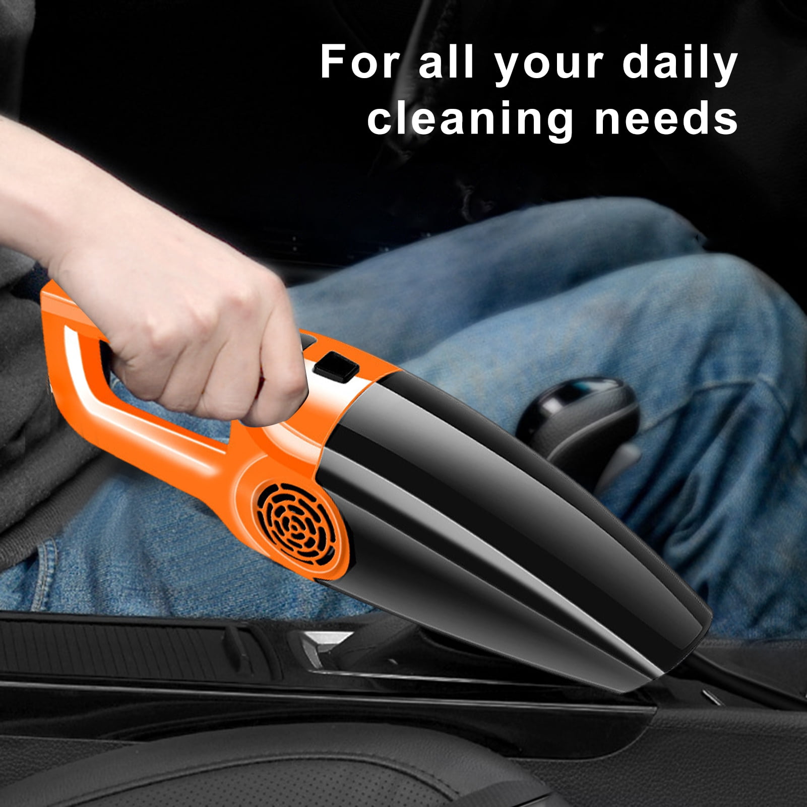 sunsanly Cordless Handheld Vacuum Cleaner 12000Pa Strong Suction Rechargeable Small Portable Car Vacuum Cleaner Accessories
